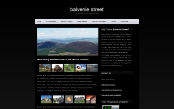 Balvenie Street Self Catering Accommodation - Another Quality Affordable Web Site from Bob Fuller Web Design